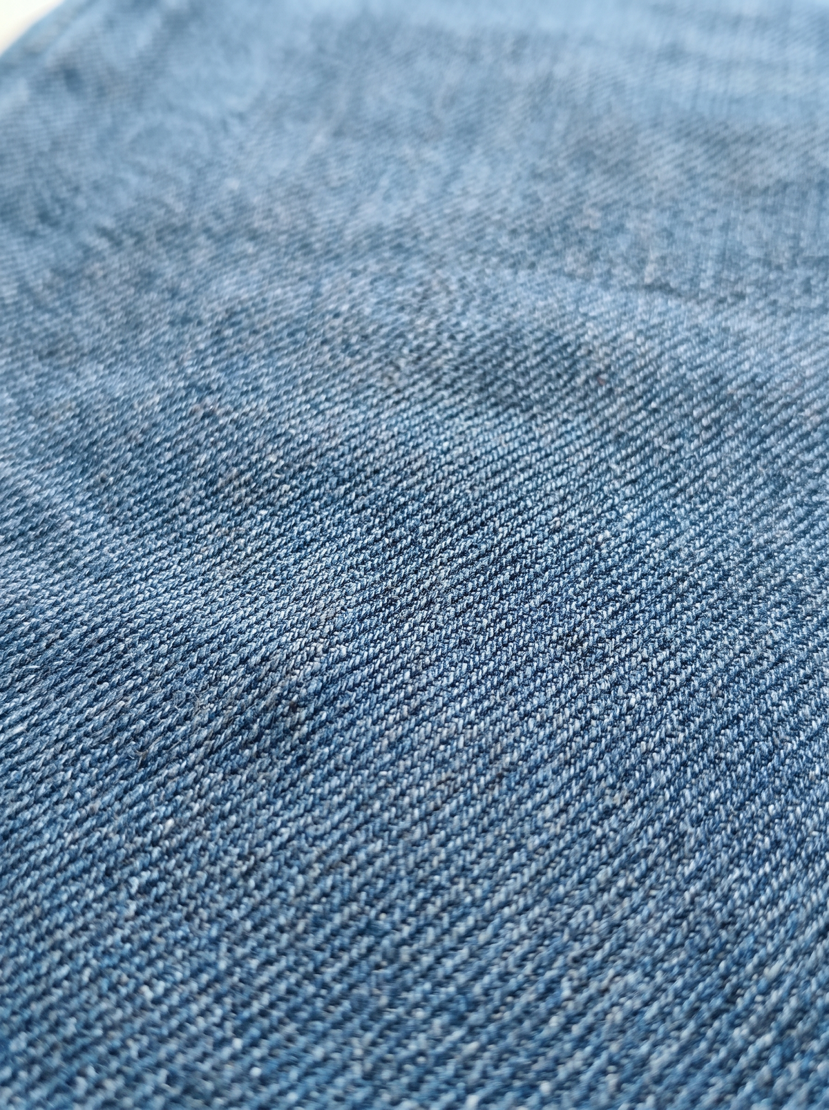 The Deep Baggy — fabric — deep indigo baggy men's jeans